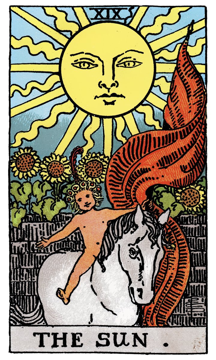 The Sun, upright, in the likely direction position